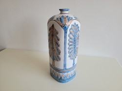 Retro régi Képcsarnok Gálffy kerámia padlóváza mid century váza