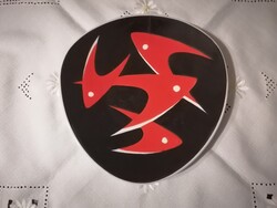 Zsolnay háromszögletű kínáló - Török J.