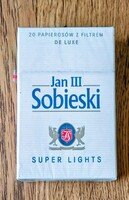 JAN lll SOBIESKI bontatlan cigaretta