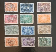 Deutches Reich 1922-23-as Német birodalmi bélyegek  B/8/4