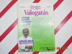 Régi retro Reader's Digest Válogatás újság magazin 1997. január - Ajándékba születésnapra