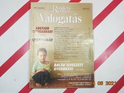 Régi retro Reader's Digest Válogatás újság magazin 1997. november - Ajándékba születésnapra