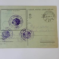 D204297  Tábor Posta 32   - DUNAPATAJ Népiskola növendékeinek  küldi az iskola tanítója 1941