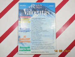 Régi retro Reader's Digest Válogatás újság magazin 1995. február - Ajándékba születésnapra