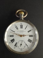 Swiss Pocket Watch Longines,Vallási Ortodox Pap Jelenetes Belgrádi Tokos Zsebóra,Óra.