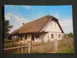 Képeslap,Sellye, Tájház,népművészet múzeum látkép,részlet, 1981-