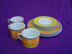 Botticelli  porcelán kávéskészlet  9 db