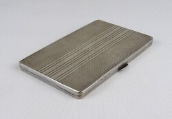 1S669 Régi jelzett ezüst cigaretta tárca dózni 198g