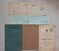Német Munkakönyv 1920 több darab