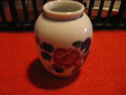 Retro Lilien porcelán  váza Alpenflora Josefine