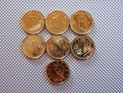 2021 5 Forint sor F O R I N T 6 betű + kócsagos 2021-es 5 Ft nylon tasakban olcsó postával!