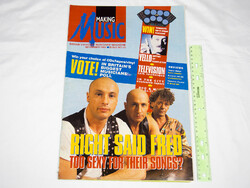 Making Music 1992/11 Right Said Fred Yello Television REM Hooker Prince