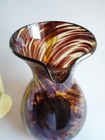 Murano Large Crackled Jug.