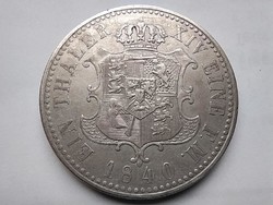 Hannover I. Erneszt Ágost (1837-1851) .993 Ezüst 1 tallér 1840