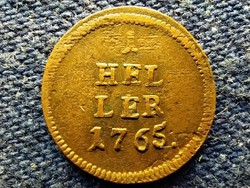 Ausztria Mária Terézia (1740-1780) 1 Heller 1765 RITKA