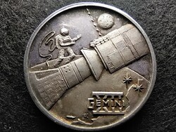 Gemini XII Lovell és Aldrin 1966 .999 ezüst érem 20,8g