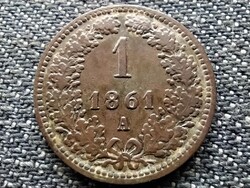 Ausztria Ferenc József 1 Krajcár 1861 A