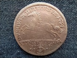 Német Államok Brunswick-Wolfenbüttel fejedelemség I. Károly .835 ezüst 2/3 tallér 1764