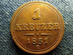 Ausztria Ferenc József 1 Krajcár 1851 E