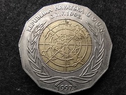 Horvátország ENSZ-tagság 25 Kuna 1997