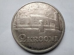 Észtország Toompea erőd .500 Ezüst 2 Korona 1930