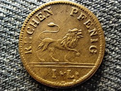 Ausztria Török Rechen Pfenig történelmi zseton K.K.P.F. ritka