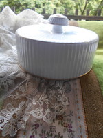 Antique cheese board, food board with ribbed surface.