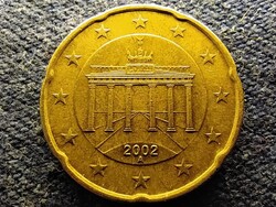 Németország Szövetségi Köztársaság (1949-) 20 Euro Cent 2002 A