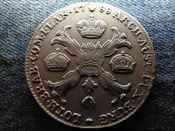 Osztrák Németalföld II. József (1780-1790) .873 ezüst 1 koronatallér 1788 B