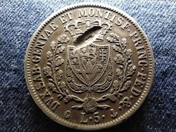Olasz Államok Szardínia Károly Félix (1821-1831) .900 ezüst 5 Líra 1829 P ANYAGHIB