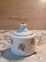 RÉGI BAVARIA PORCELÁN CUKORTARTÓ (11)