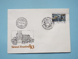 FDC (C7) - 1983. Budapesti Tavaszi Fesztivál - (Kat.: 150.-)