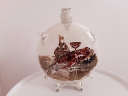 Old Painted Majolica Butella