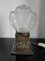Beautiful art deco lamp (asztali lampa)