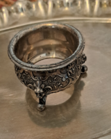 Antik ezüstözött füszertartó