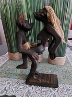 Afrikai fa erotikus szobor