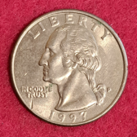1997. P. USA negyed dollár (37)