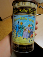 Vintage kaisers kaffee tin box kávés fém doboz