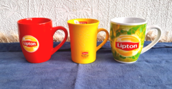 Lipton porcelán bögre