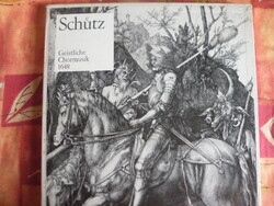 Heinrich Schutz Spiritual Choral Music 1648 - 6 LP Vinyl Record
