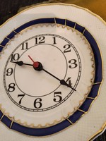 Hollóházi porcelán falióra