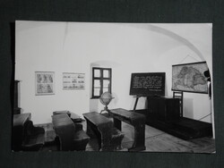 Képeslap,Sárospatak, Tiszáninneni Református Egyházmegyei múzeum látkép,részlet, 1980-