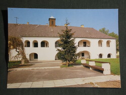 Képeslap,Sárospatak, Tiszáninneni Református Egyházmegyei múzeum látkép,részlet, 1987-