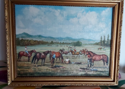 Jolán Gross Bettelheim 1900-1972, Horse Race