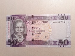 Dél-Szudán - 50 Font 2017 UNC