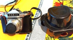 Eksa I. a Ihagee vintage fényképezőgép +Optika