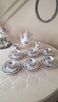 Csodaszép,Reichenbach finomporcelán teás-kávéskészlet,6 személyre