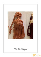 (15 szín) Függöny bojt. Kulcsbojt 10200/76 Mályva