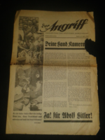1938. április. Der Angriff ( Adolf Hitler a címlapon )