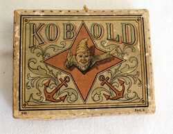 GYŰJTŐKNEK! német antik logikai játék kő puzzle Kobold A manó [X-BIZ.BILLA]